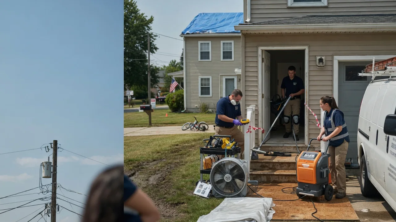 Water Damage Repair in Brussels, IL near me